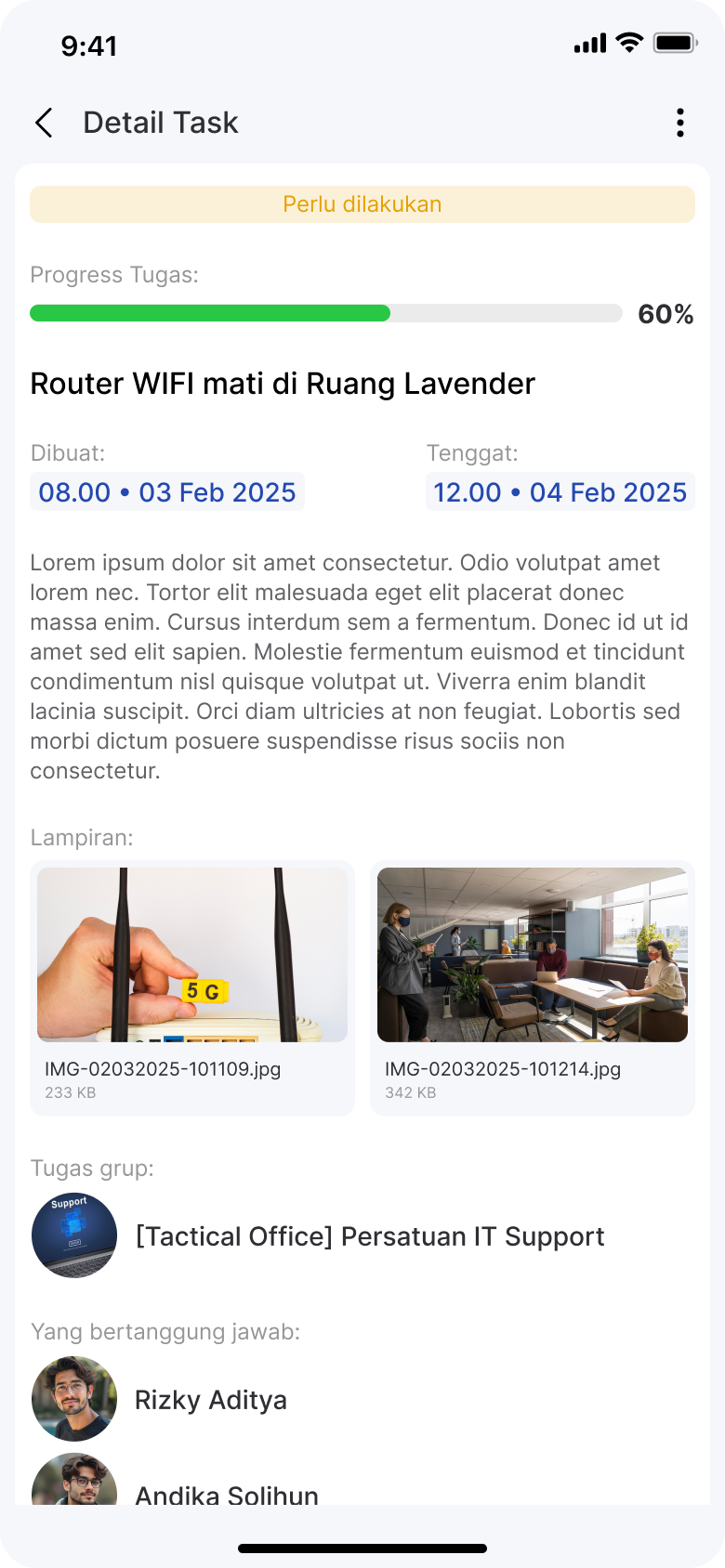 Tactical Chat - Task Management